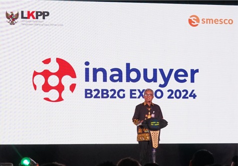 LKPP Tingkatkan Daya Saing Pelaku Usaha Dalam Negeri Lewat Event Inabuyer B2B2G Expo 2024